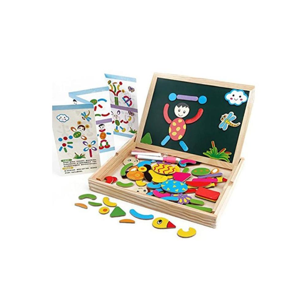 بيوينتي لوحة ممغنطة لأنشطة الأطفال بأشكال حيوانات