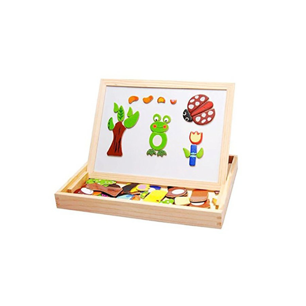 بيوينتي لوحة ممغنطة لأنشطة الأطفال بأشكال حيوانات