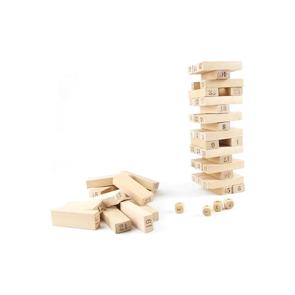  مكعبات خشبية كلاسيكية 