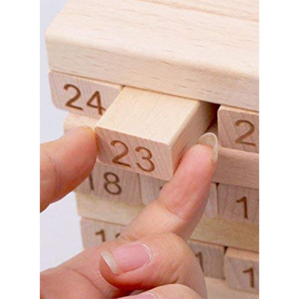  مكعبات خشبية كلاسيكية 