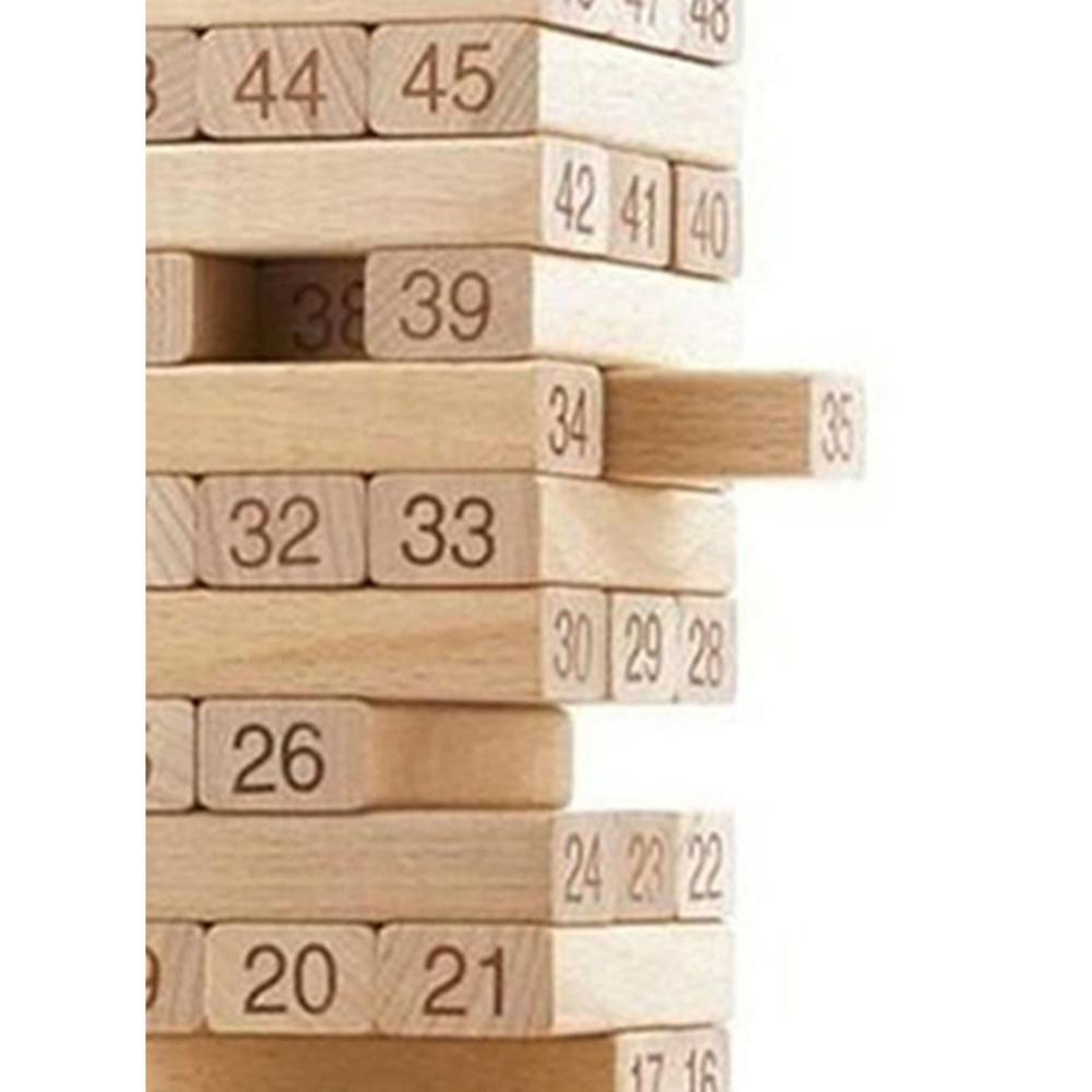  مكعبات خشبية كلاسيكية 