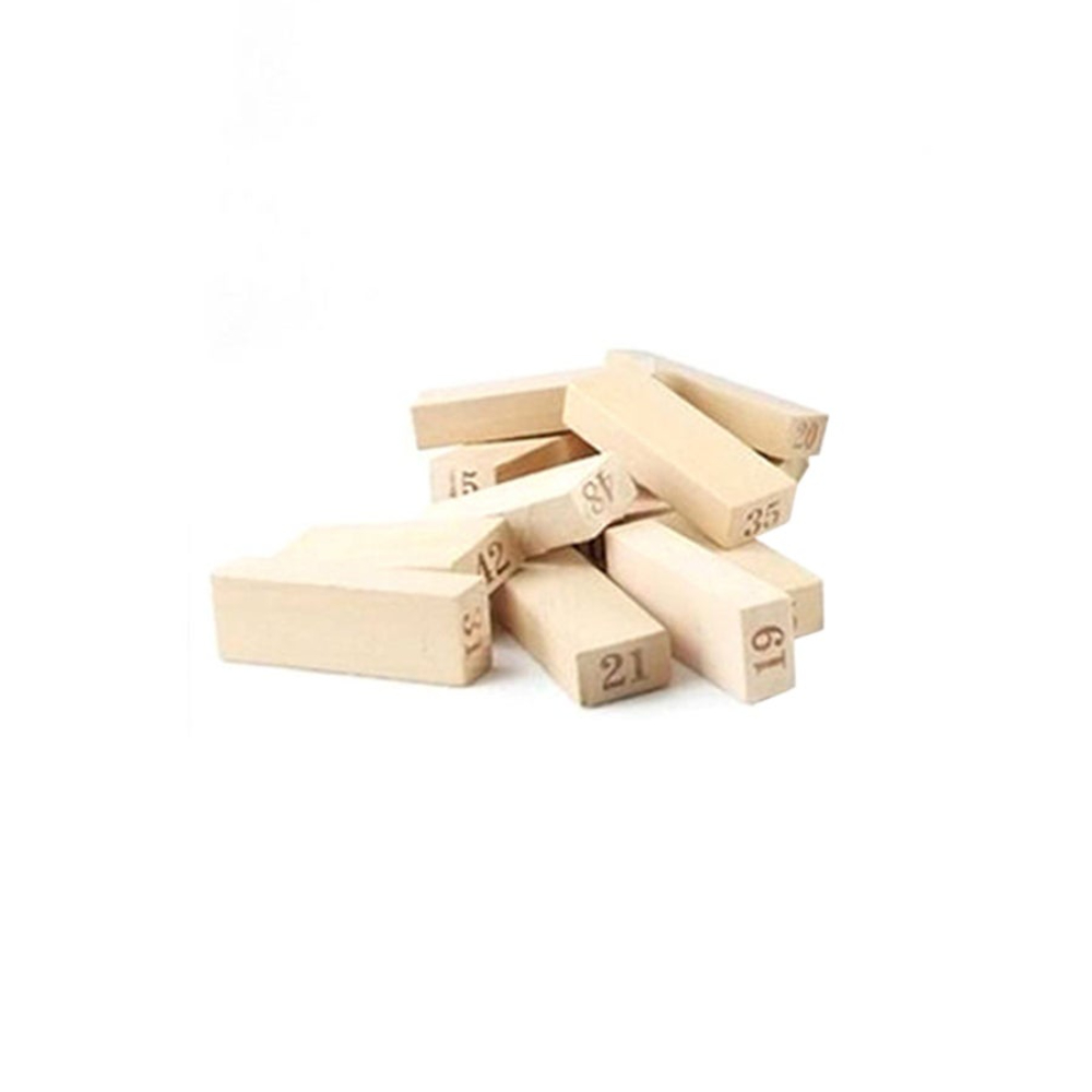  مكعبات خشبية كلاسيكية 