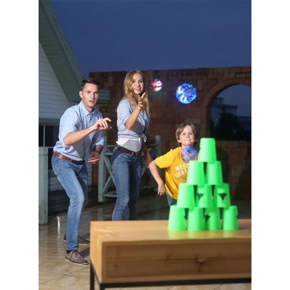 كرة فلاينوفا برو كوولست للأطفال خفيفة الوزن قابلة لإعادة الشحن - 10.4x10.2x10.2 سم