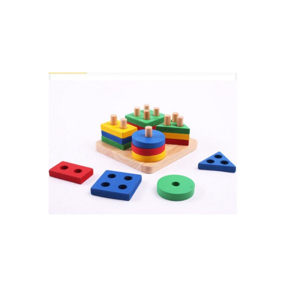 بيوينتي لعبة تعليمية خشبية تنمية الذكاء