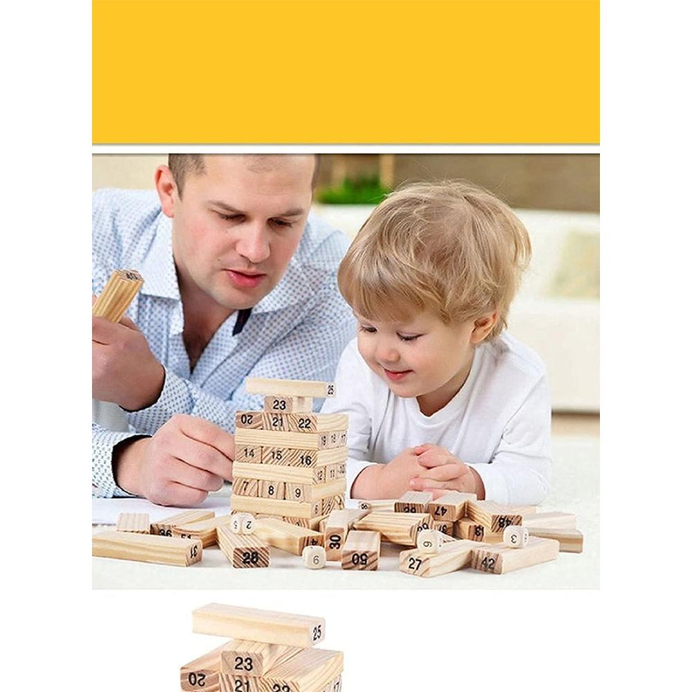  مكعبات بناء تعليمية شكل برج