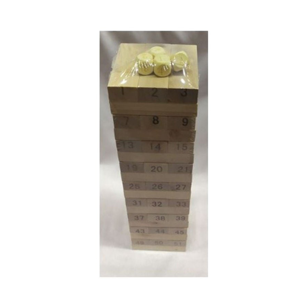 ماتيل جيمز مكعبات خشبية تعليمية - 54 قطعة