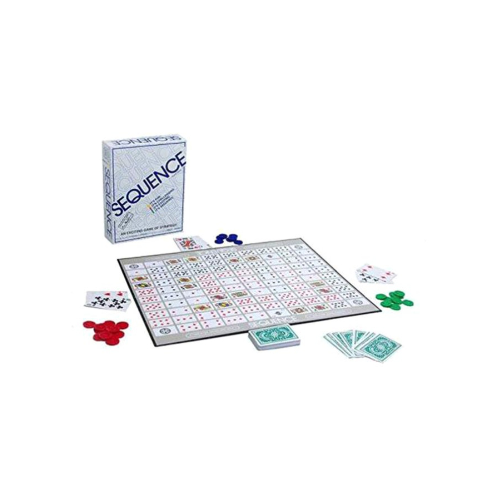 سيكوانس لعبة بطاقات استراتيجية للعائلات والأطفال
