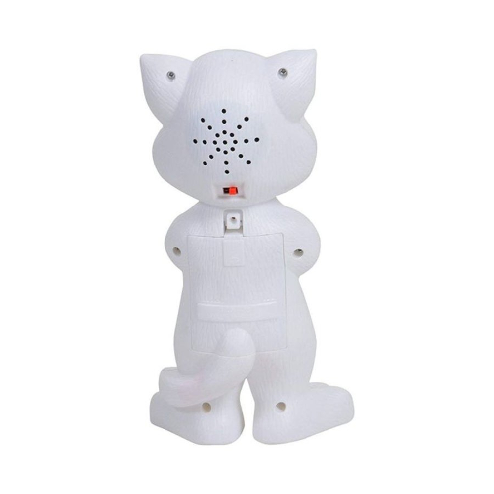  لعبة توم المتكلمة الإلكترونية - أبيض