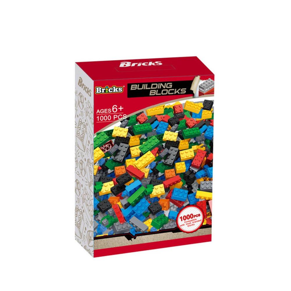 بريك لعبة مكعبات البناء للأطفال 1000 قطعة - موديل 1636954