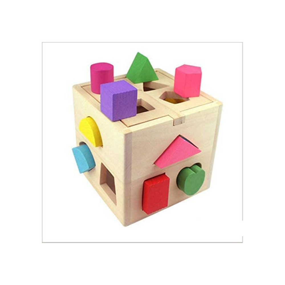 بيوينتي مكعبات خشبية ملونة متينة متنوعة