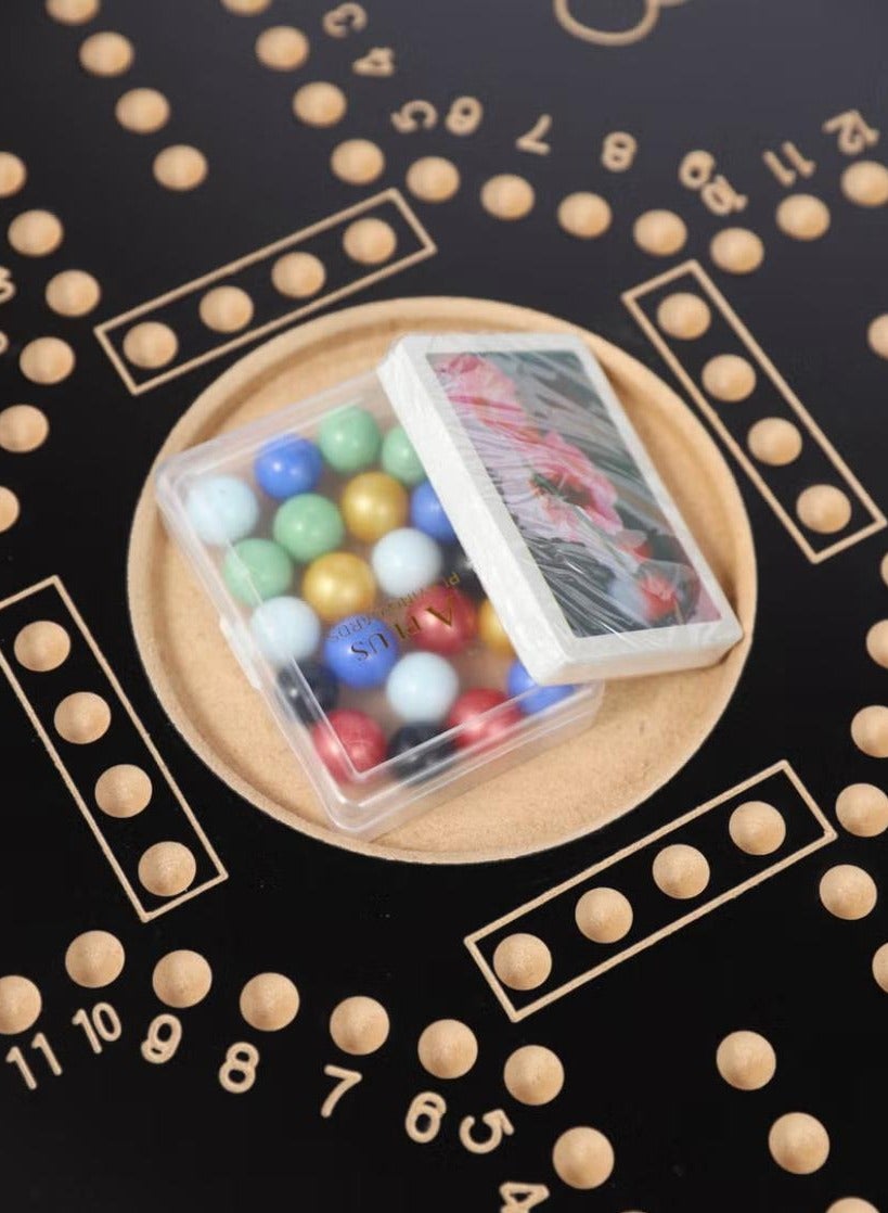 لعبة مرح كرات برجون زجاجية 6 ألوان للجاكارو 1.6 سم - 60 قطعة