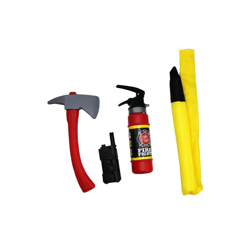 فاميلي سنتر زي مقاتل النار في حقيبة - مقاس 36 سم