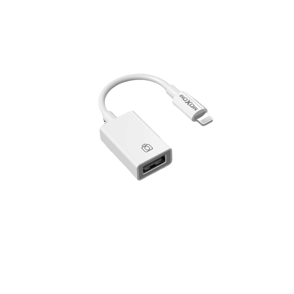موكسوم تحويلة من USB إلى آيفون موديل MX-AX23 - أبيض