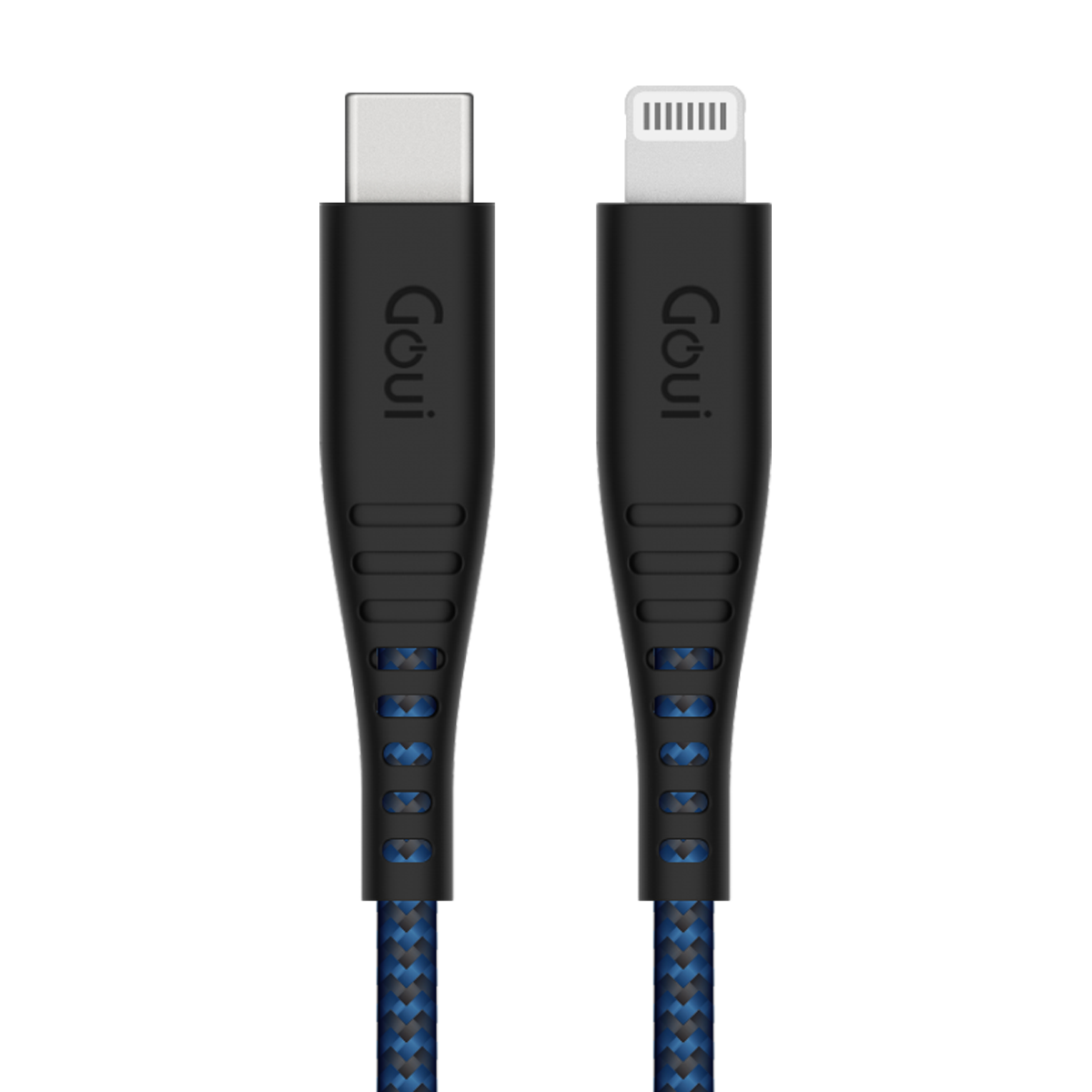 جوي فليكس وصلة ايفون تايب سي قماشي بطول 1.5 متر - أسود