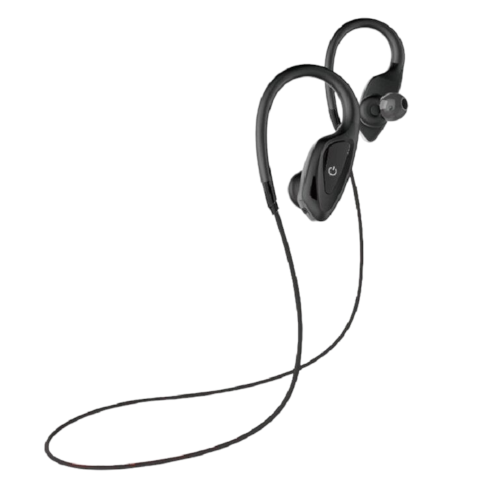 موكسوم سماعات لاسلكية رياضية بطوق للرقبة بجودة صوت ستيريو فائقة موديل MX-WL08 - أسود