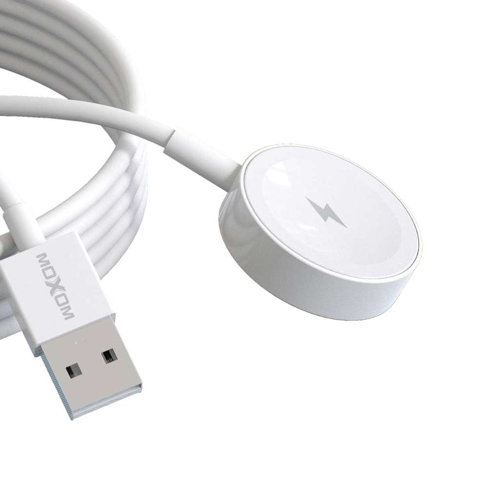 موكسوم شاحن لاسلكي بقوة 2.5 وات موديل CB152 WL - أبيض