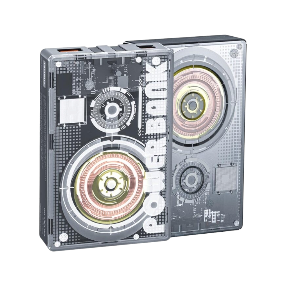 موكسوم باور بانك لاسلكي بسعة 10000 مللي أمبير وقوة 22.5 وات موديل PB59 - أسود