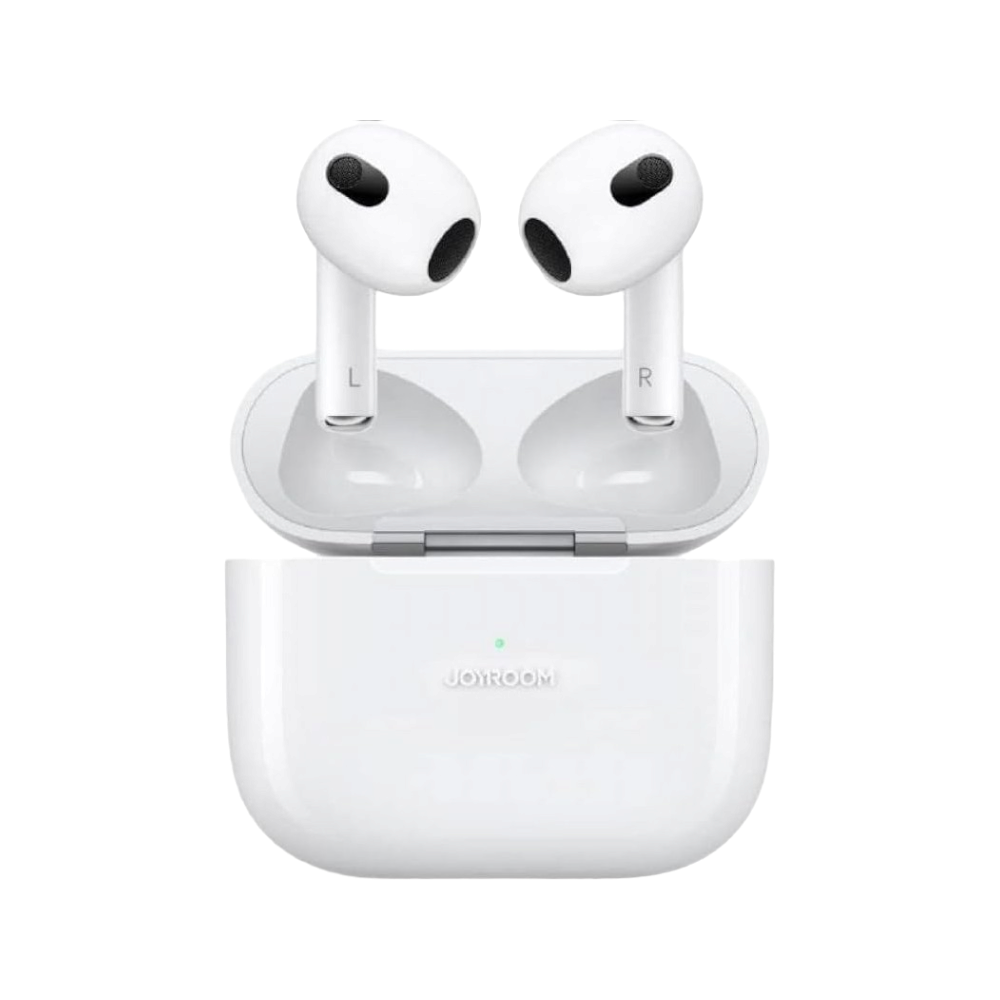 جوي روم بلس سماعات رأس لاسلكية بلوتوث TWS موديل JR-T03S plus - أبيض