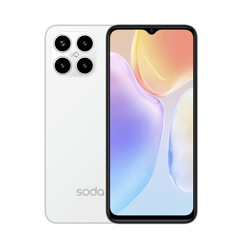 سودا نوت 12برو جوال محمول بشريحتين GSM و CDMA و ذاكرة 128 جيجا ورام 6+6 جيجابايت-white