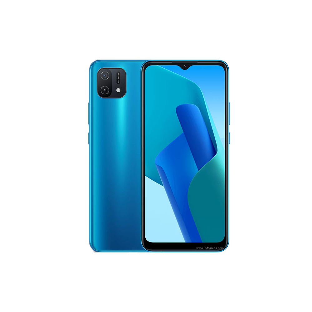 أوبو A16K جوال محمول بشريحتين GSM و VOLTE و ذاكرة داخلية 32 جيجا بايت و رام 3 جيجا -blue