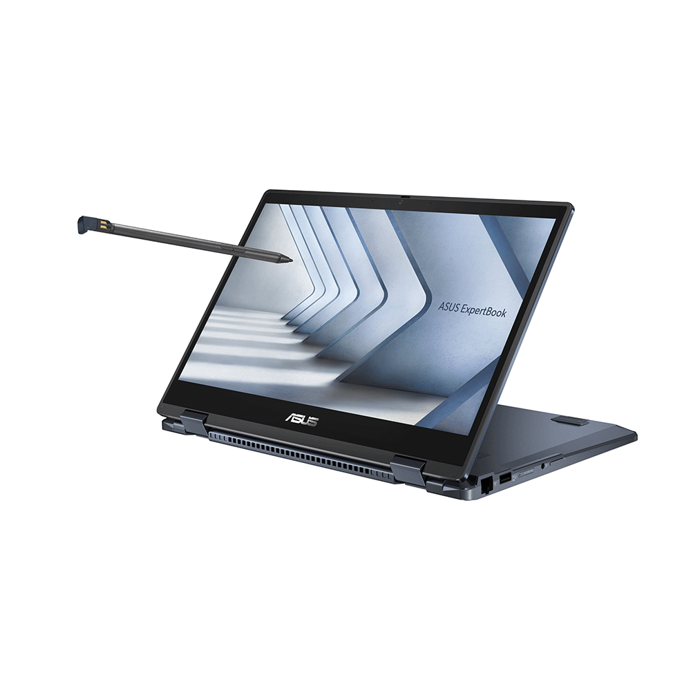 آسيوس لابتوب اكسبرت بوك B3 Flip للأعمال بذاكرة 1 تيرابايت, رام 16 جيجابايت - أسود 