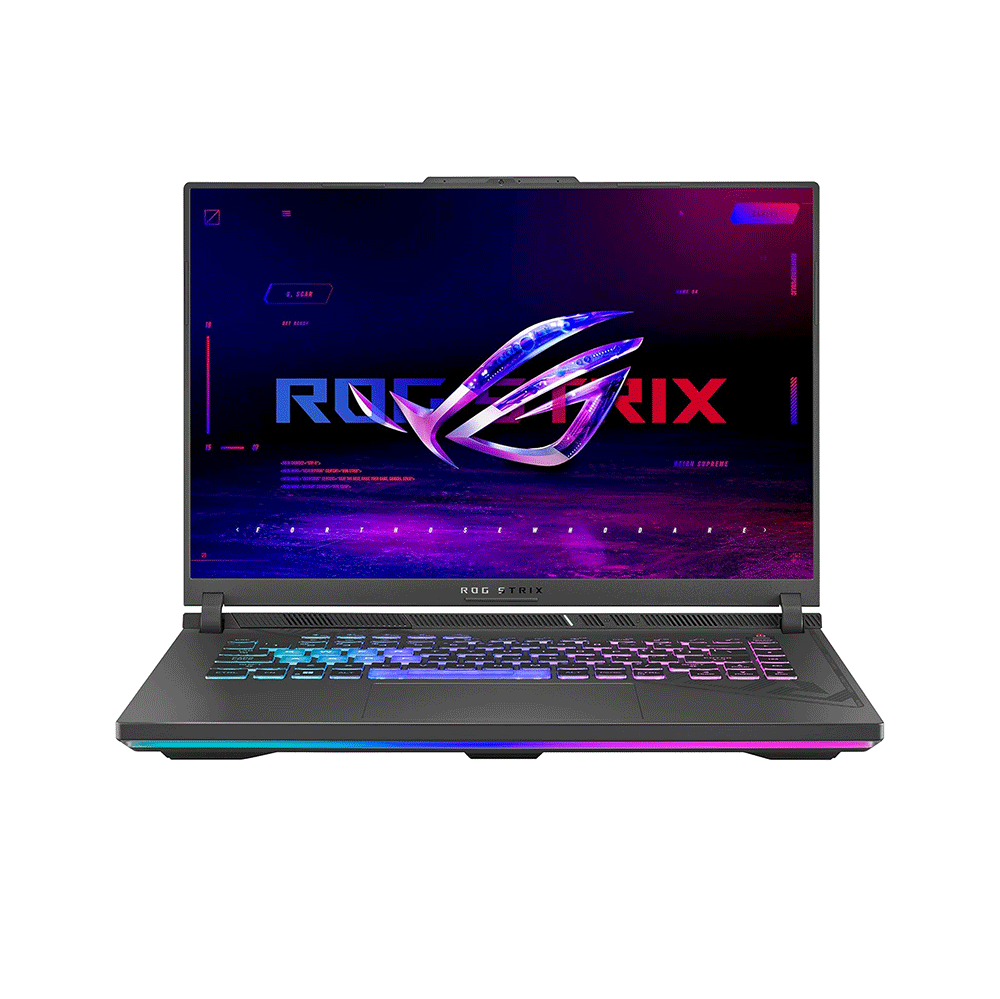 آسيوس لابتوب ستريكس G16 للألعاب بذاكرة واحد تيرابايت, رام 16 جيجابايت وكرت شاشة RTX 4060 - رمادي 