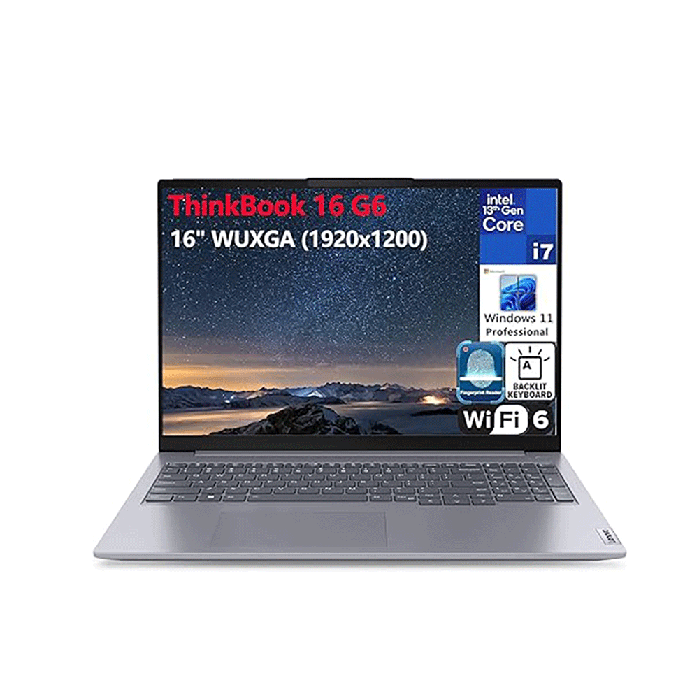 لينوفو لابتوب ثينك بوك 16 G6 بمعالج انتل كور i7 - رمادي
