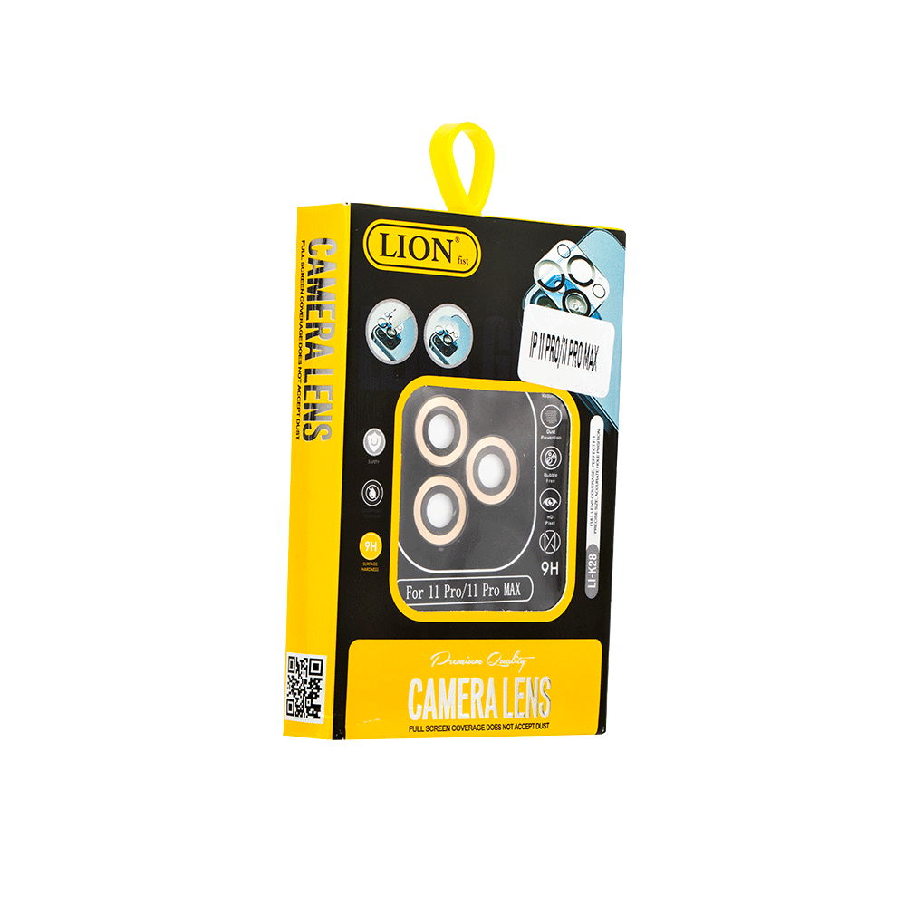 لايون فيست لاصق عدسات كاميرا ايفون 11 برو و 11 برو ماكس 