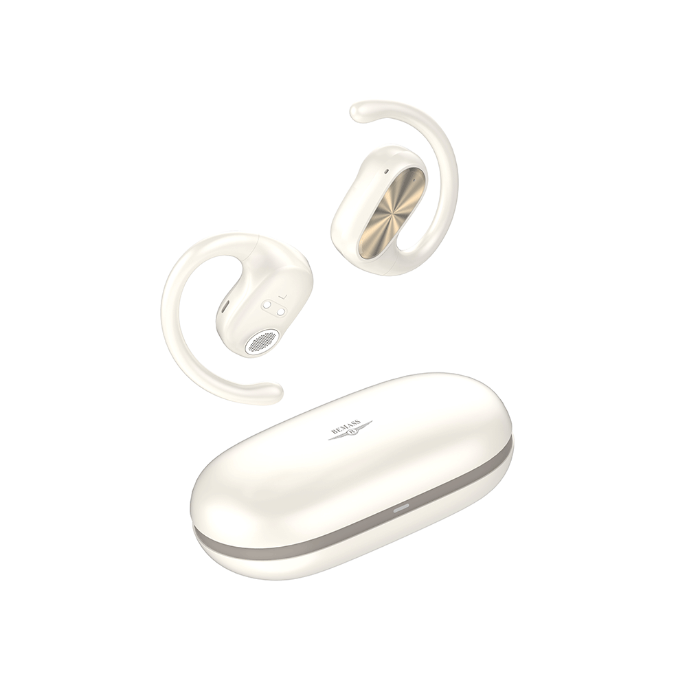 بيماس سماعة بلوتوث لاسلكية موديل MBT01 - أبيض