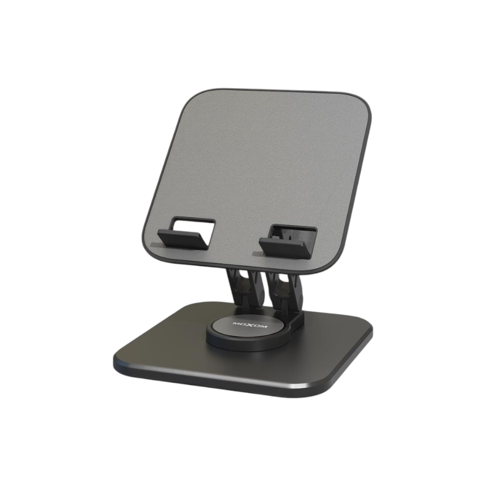  موكسوم حامل تابلت مكتبي دوار قابل للطي موديل VS92 - أسود