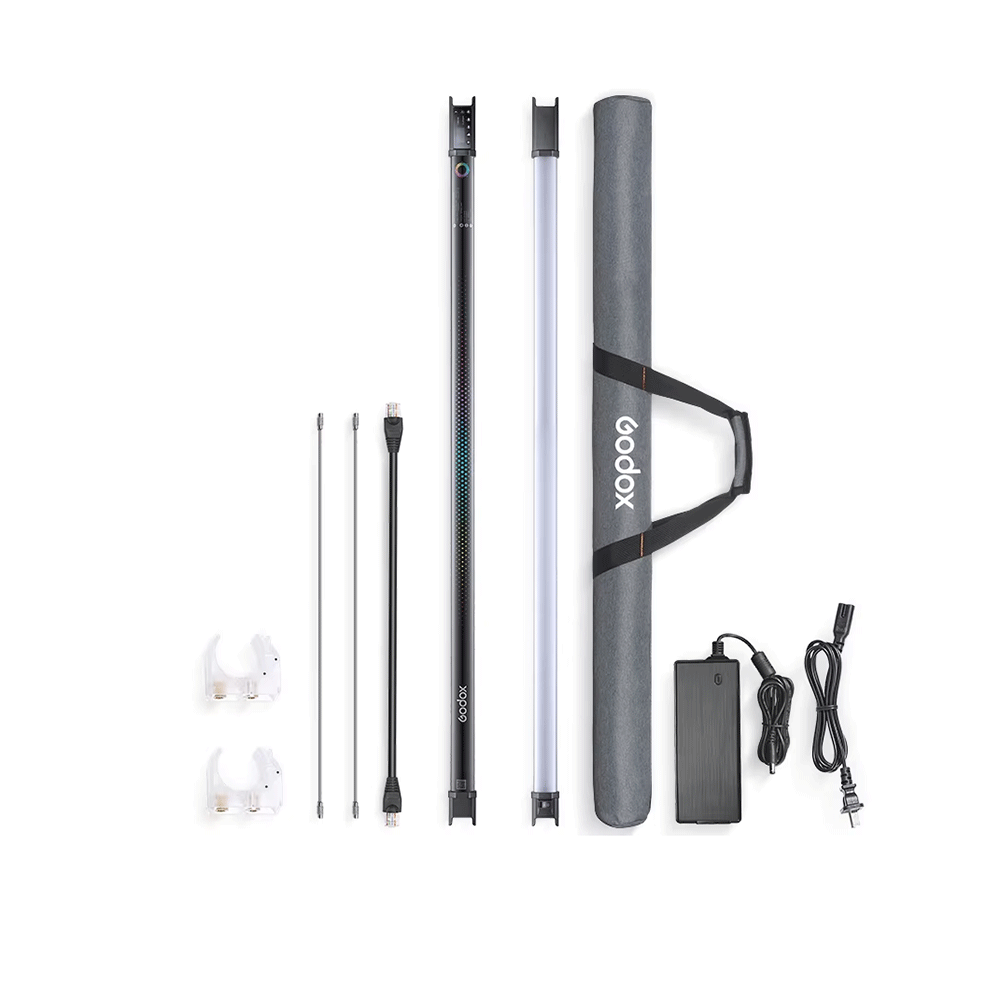 جودوكس مجموعة مصابيح أنبوبية 4 قطع ببطارية مدمجة - موديل TL120