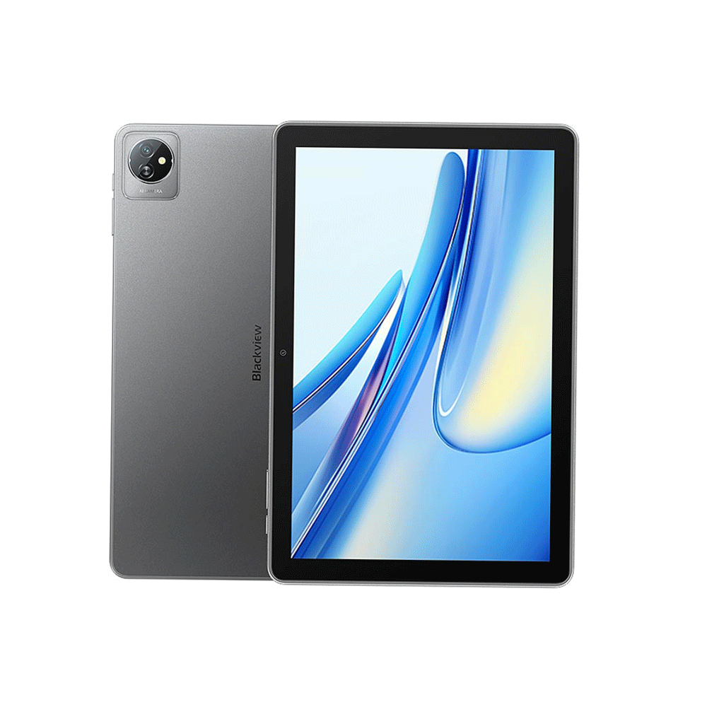 بلاك فيو تاب 70 واي فاي بشريحتين و ذاكرة سعة 128 جيجا و رام 12 جيجا - رمادي 