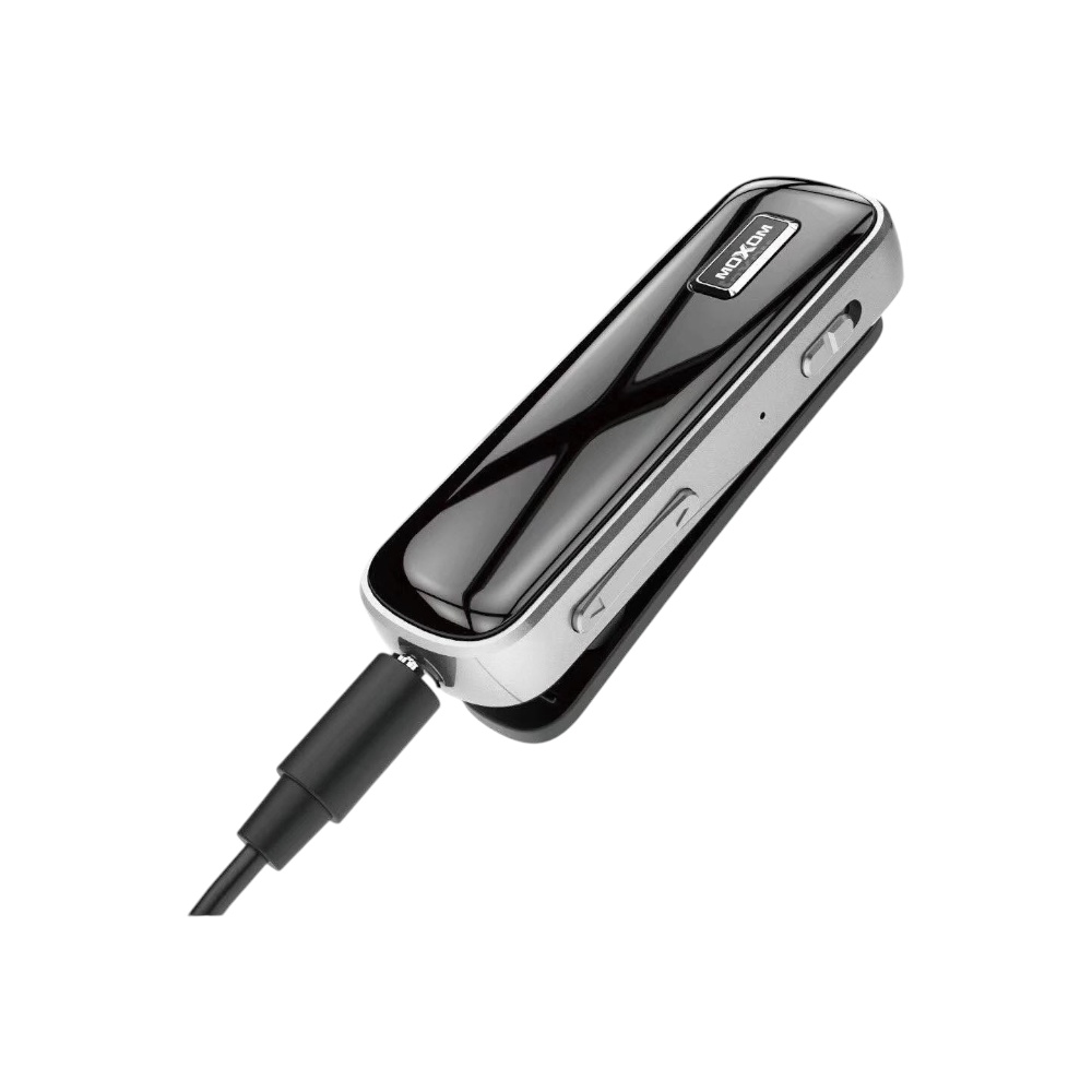 موكسوم محول سماعة بلوتوث لتحويل السماعات السلكية إلى لاسلكية مع ميكروفون وأزرار تحكم موديل MX-WL19 - أسود