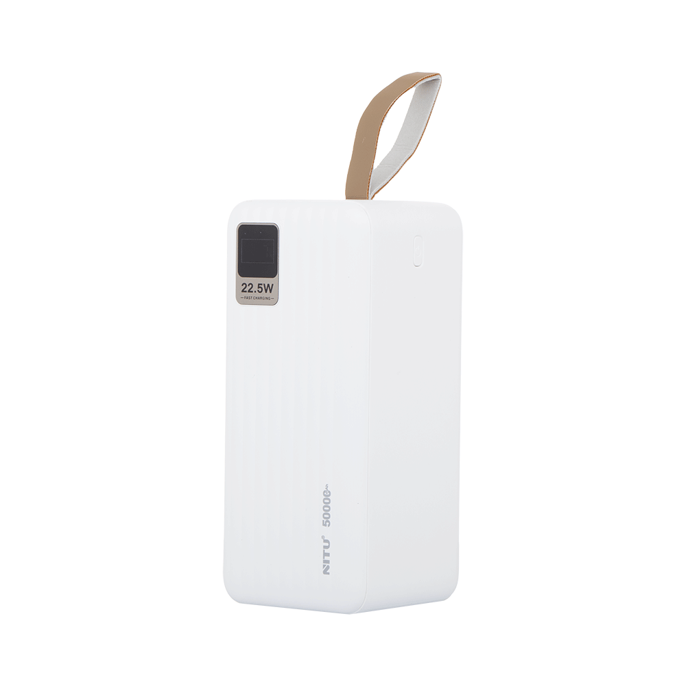 نيتو باور بنك لاسلكي سعة 50000 مللي أمبير وقوة 22.5 واط متعدد المخارج - موديل NPB19