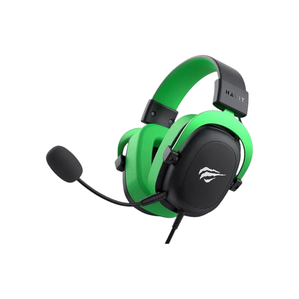 هافيت سماعة رأس سلكية للألعاب موديل H2002d - أخضر