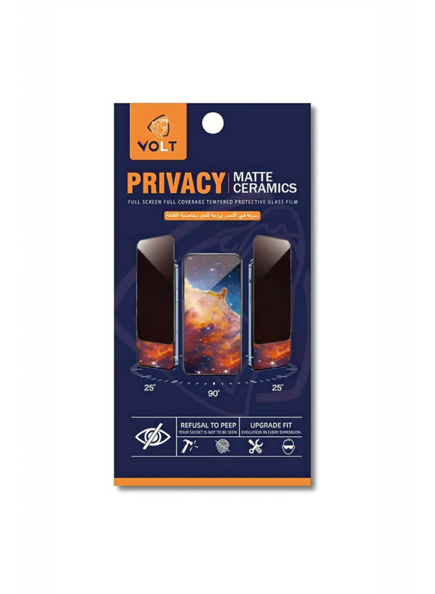 فولت لاصق نانو سيراميك عاكس  ايفون 15 برو ماكس 