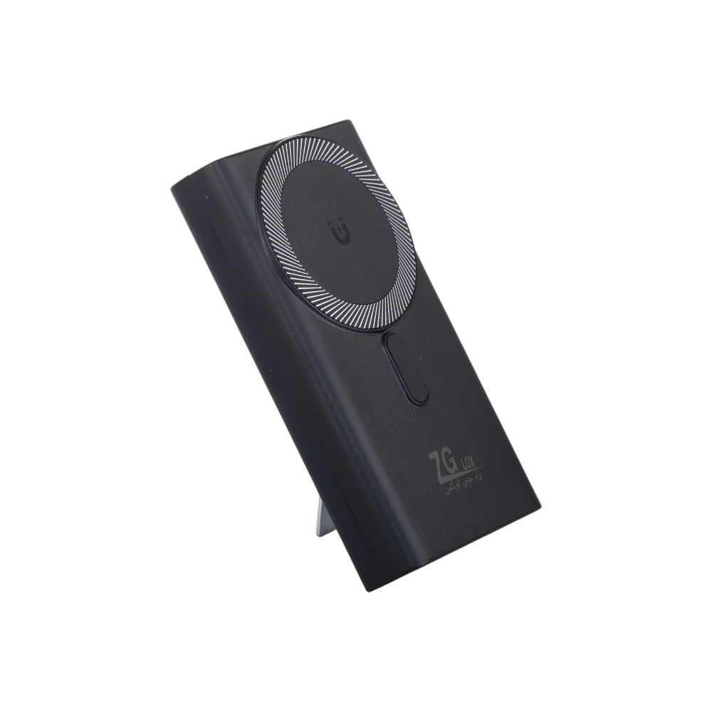 زد جي لوكس باور بنك بسعة 20000 مللي أمبير لاسلكي موديل ZG-151- أسود