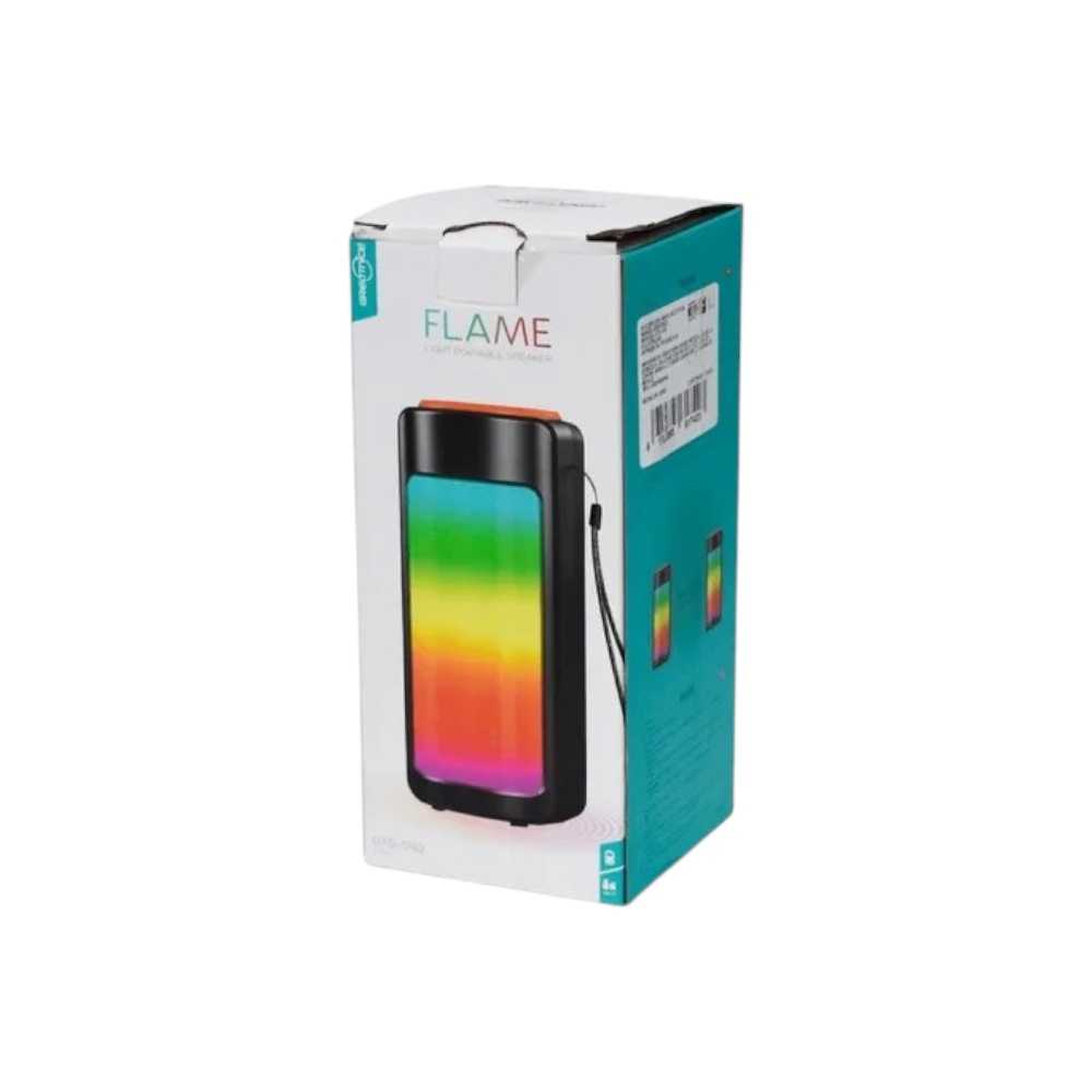 مكبر صوت بلوتوث محمول بصوت سوبر باس و بطارية قابلة للشحن بجهد 3.7 فولت - موديل GTS-1742
