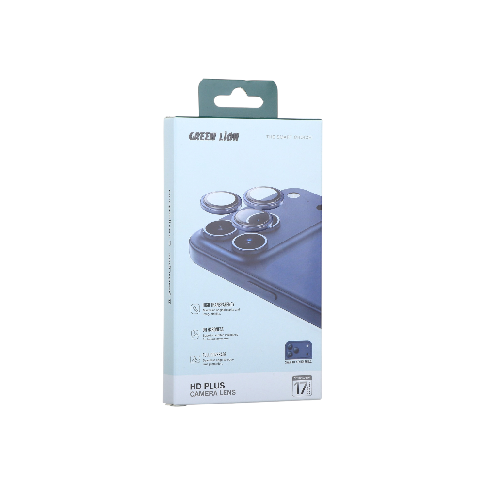 جرين ليون لاصق حماية إتش دي بلس لعدسات كاميرا جوال آيفون 17 برو ماكس