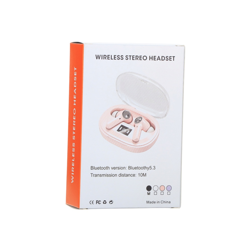 سماعة رأس اوليكس ستيريو لاسلكية إصدار بلوتوث 5.3 - وردي 