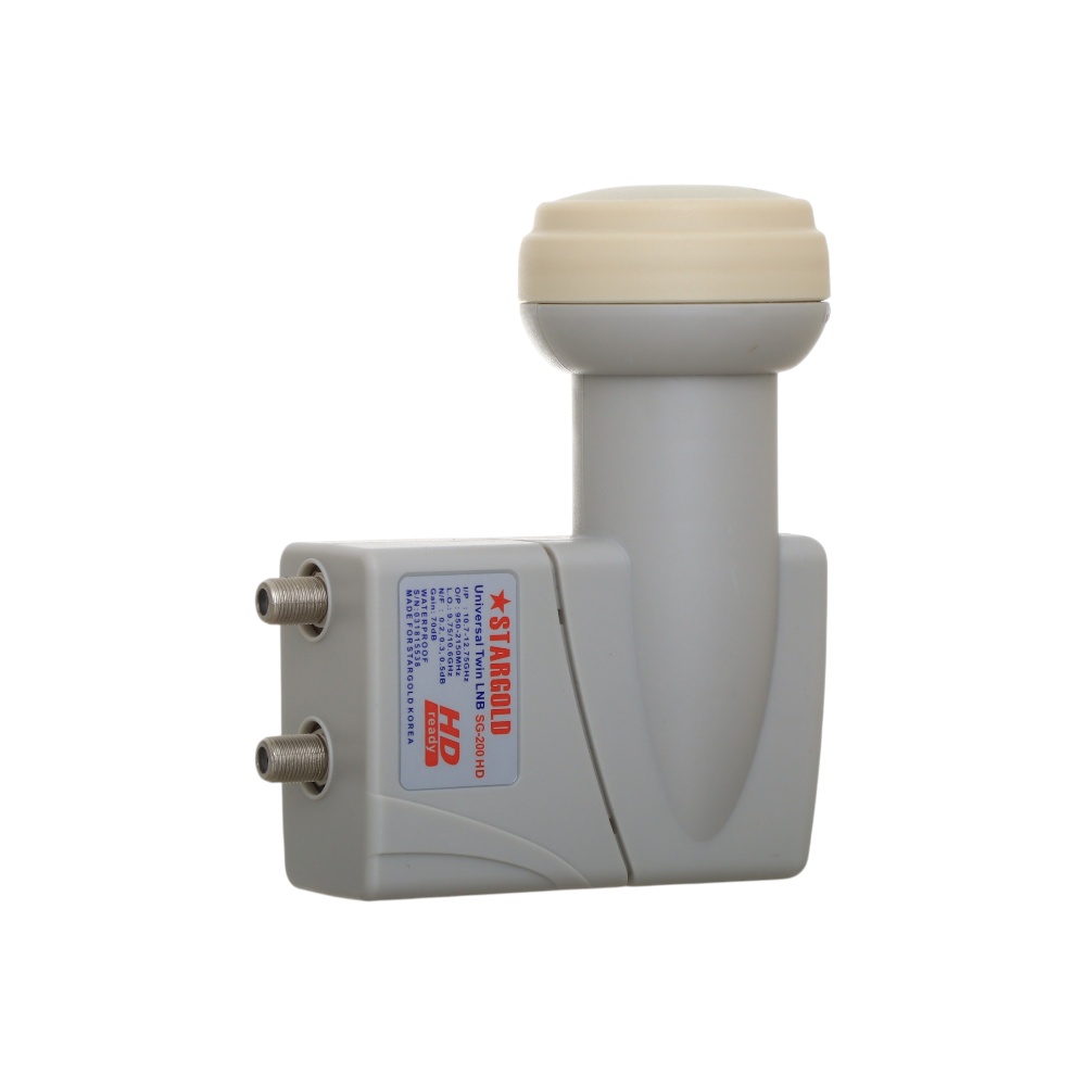 رأس مستقبل قنوات ستلايت  ستار جولد مخرج موديل SG-100HD -رمادي