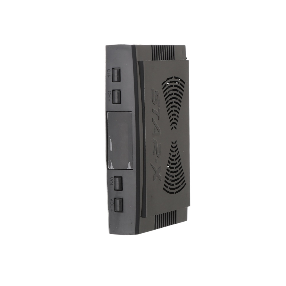 رسيفر ستار إكس متعدد الطاقة بجودة إتش دي مع جهاز تحكم عن بعد موديل A12 - أسود 
