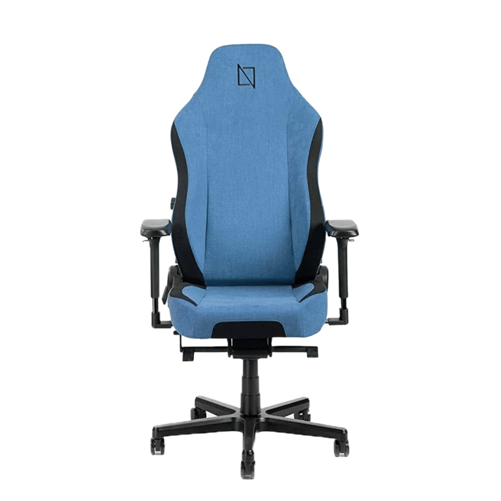 أبيكس كرسي ألعاب مريح ومتين من الجلد عالي الجودة - أزرق