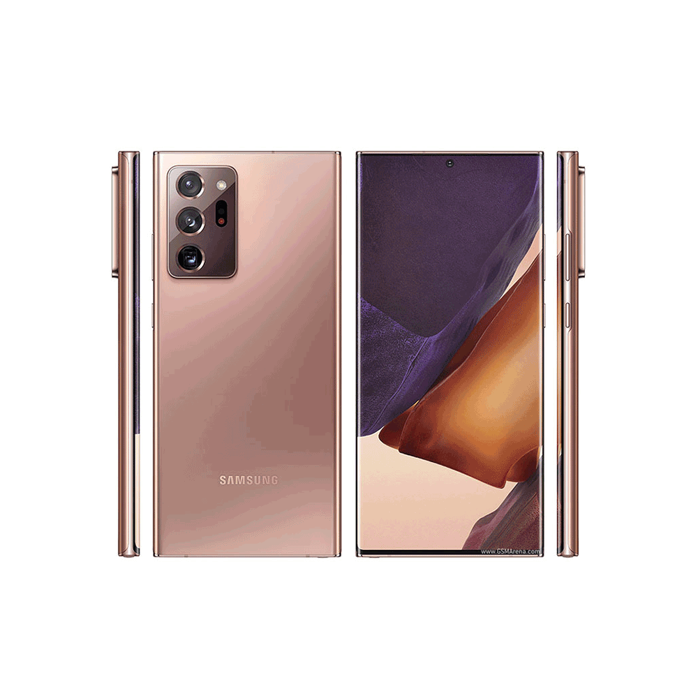 جوال سامسونج جالكسي نوت 20 آلترا  مستخدم بشريحة نظامين و ذاكرة 128 جيجا ورام 6 جيجا  - برونزي 