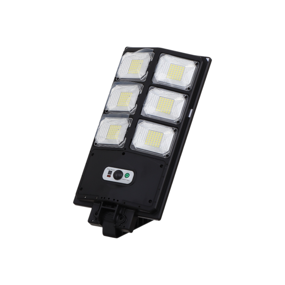 لمبة اضاءة شوارع تعمل بالطاقة الشمسية مع ريموت تحكم موديل CH-101 - ابيض