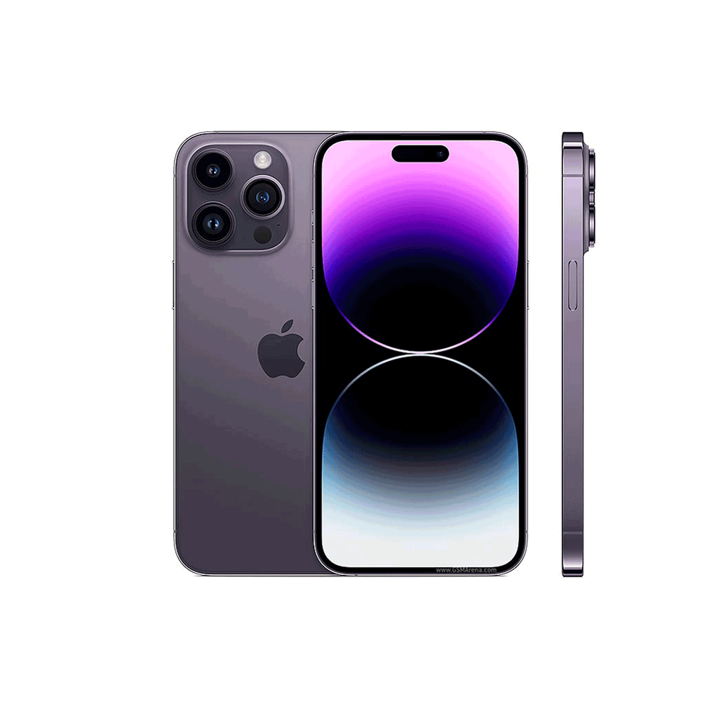 جوال آبل آيفون 14 برو ماكس مستخدم بشريحتين و ذاكرة 512 جيجا و رام 6 جيجا - بنفسجي