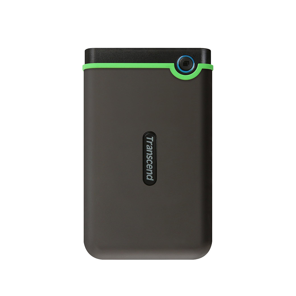 هارد ديسك خارجي ترانسند سعة 1 تيرابايت مقاوم للصدمات- اسود