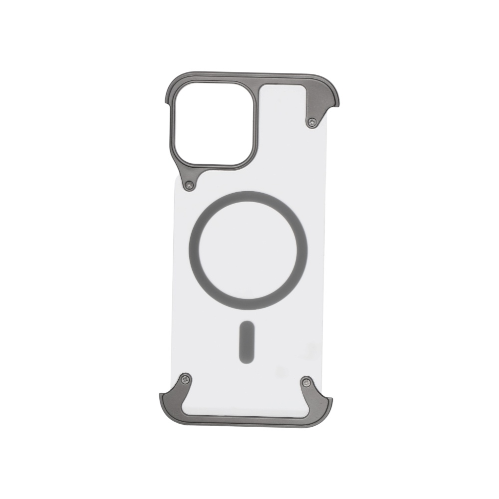 غلاف هاتف ايفون 15 برو ماكس بإطار حديد