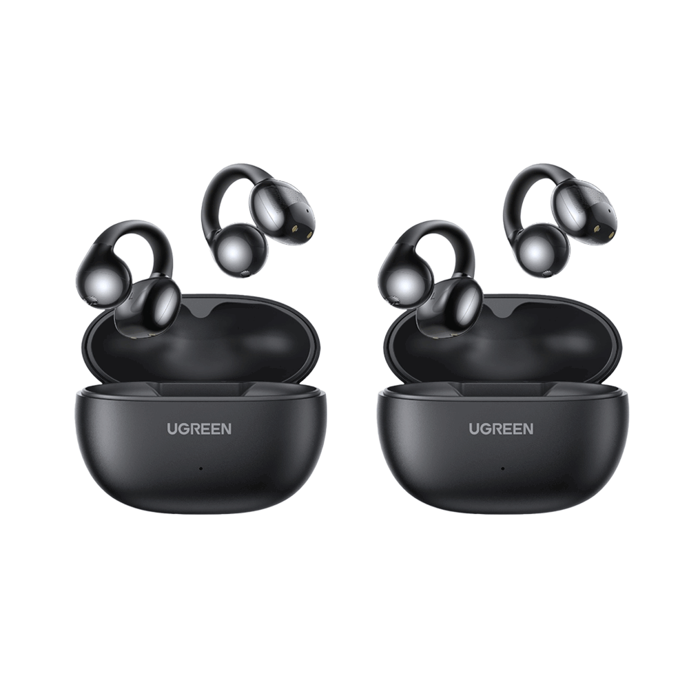 باكج سماعات أذن يوجرين هاي تون لاسلكية مفتوحة موديل S3 أسود - قطعتين