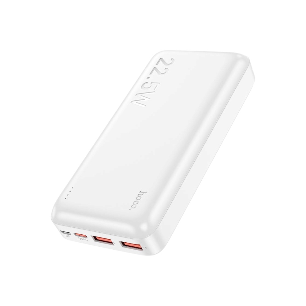 باور بانك هوكو بشحن سريع وسعة 20000 مللي أمبير موديل J101A - أسود